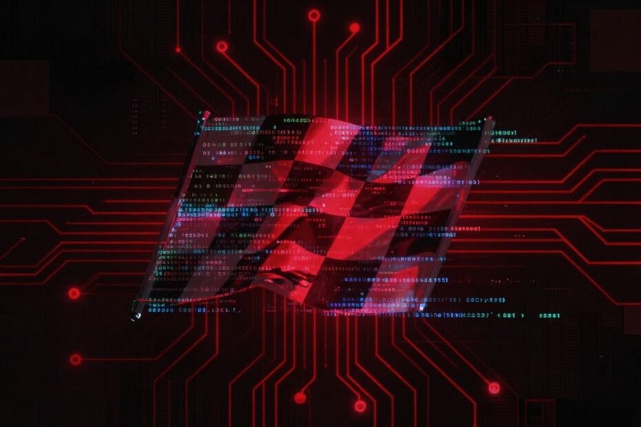 NASCAR ransomware attack data breach digital background