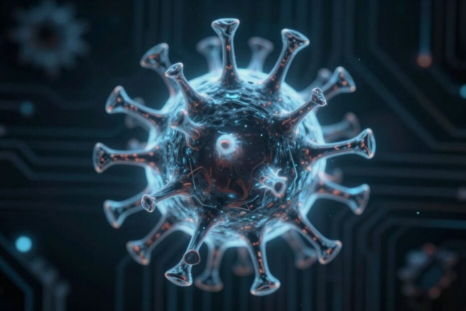 Digital virus threat on computer system